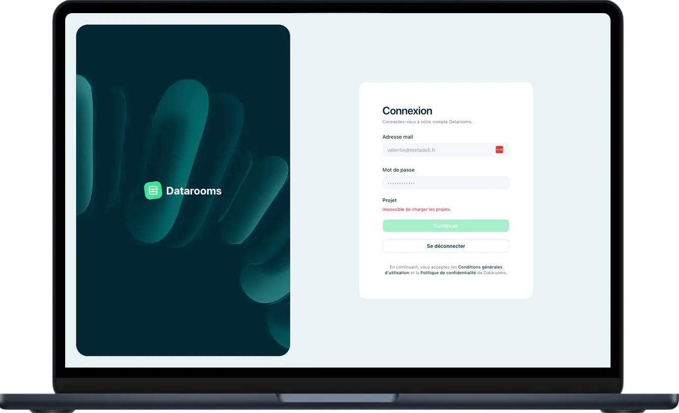 Aperçu du projet Classification documentaire IA pour data rooms M&A