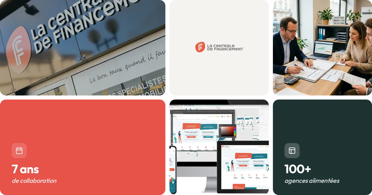 Détails du projet Digitalisation du parcours client pour le N°3 du courtage en France