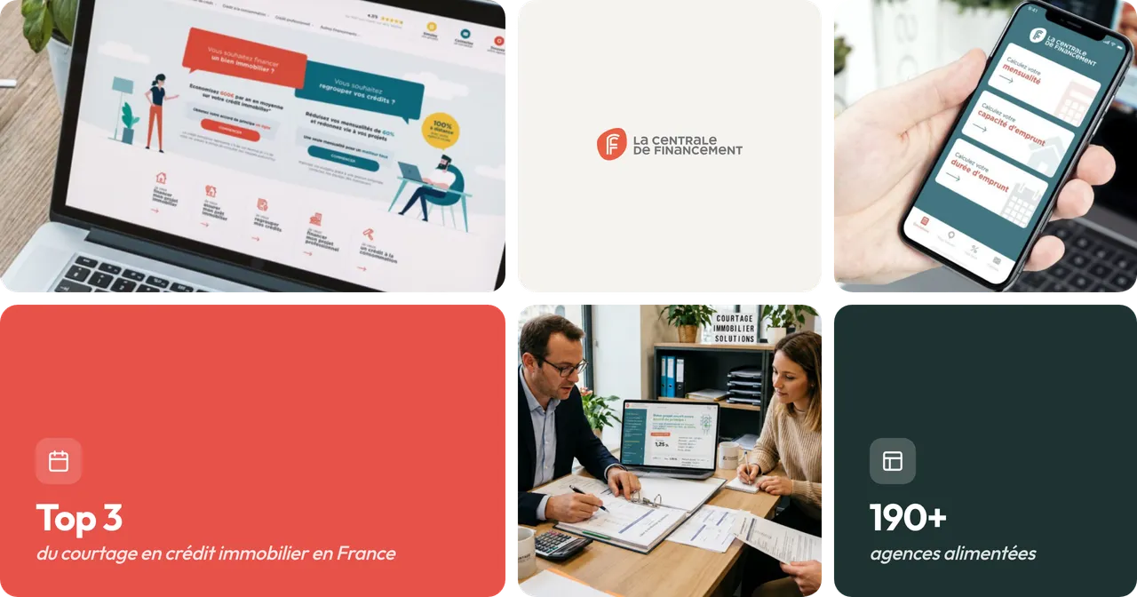 Détails du projet Digitalisation du parcours client pour un courtier du Top 3 en France