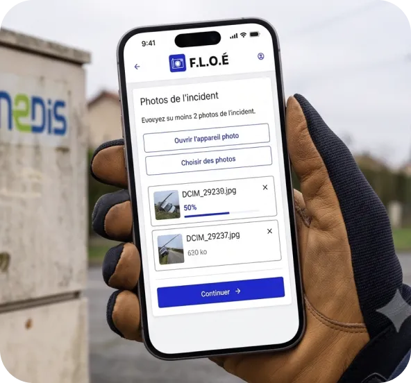 Carte interactive des signalements réseau
