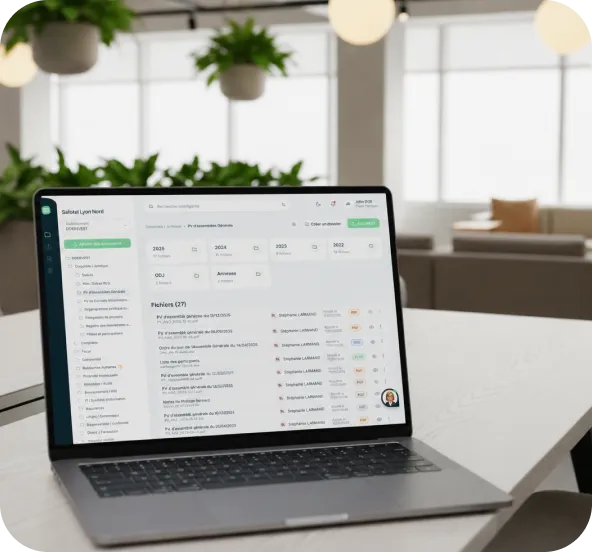 Gestion des accès et audit trail de la data room