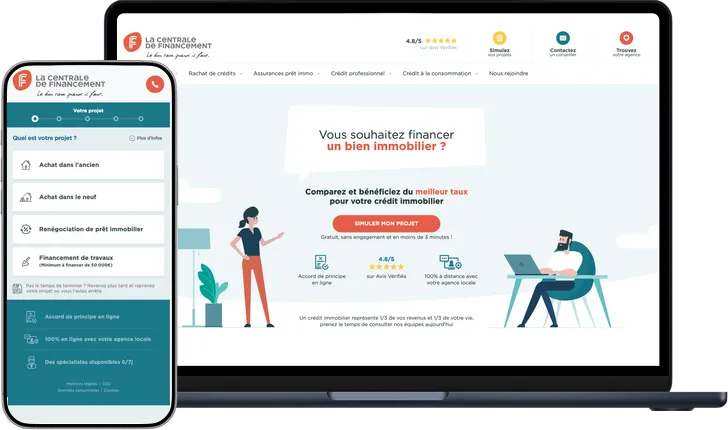Aperçu Digitalisation du parcours client pour le N°3 du courtage en France