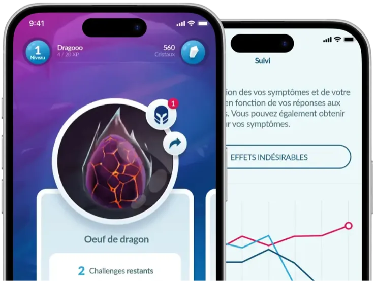Drago, serious game mobile pour accompagner la désensibilisation allergénique